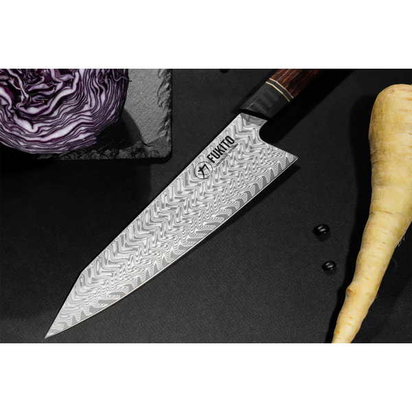 Couteau Fukito Desert Damas modèle chef kiritsuke 21cm Fukito