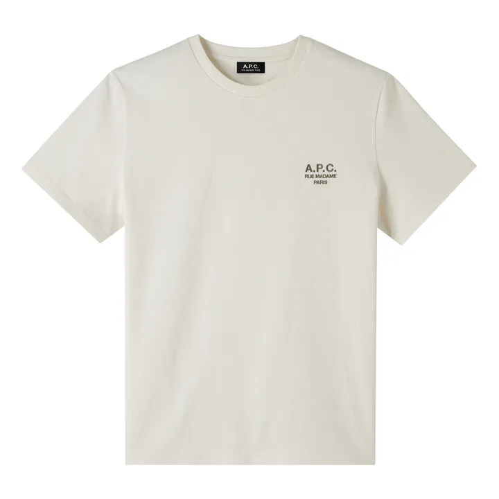 A.P.C. T-shirt New Raymond Coton Bio | Blanc cassé