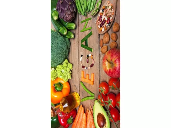Tapis de cuisine 50x80 cm Polyester Kitch Veg
