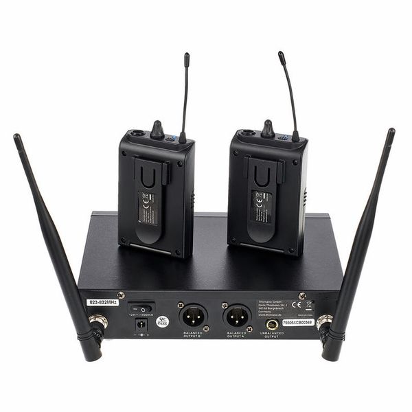the t.bone freeU Twin PT 823 Em-O Bundle