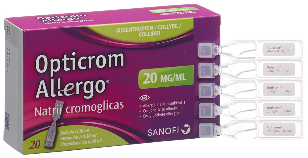 Opticrom Gtt Opht Monodos 0.3 ml