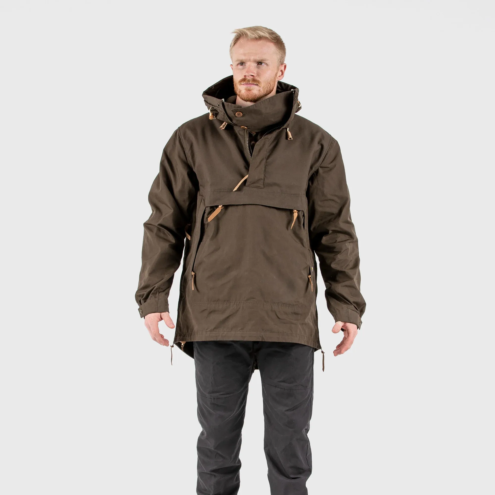 Fjällräven Men's Anorak No. 8 Dark Olive