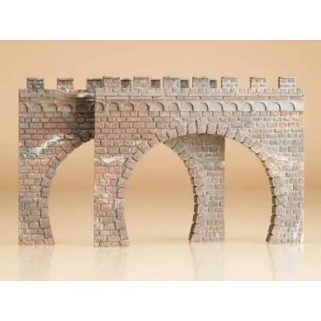 Auhagen 43609 - Tunnelportale zweigleisig, Spur TT