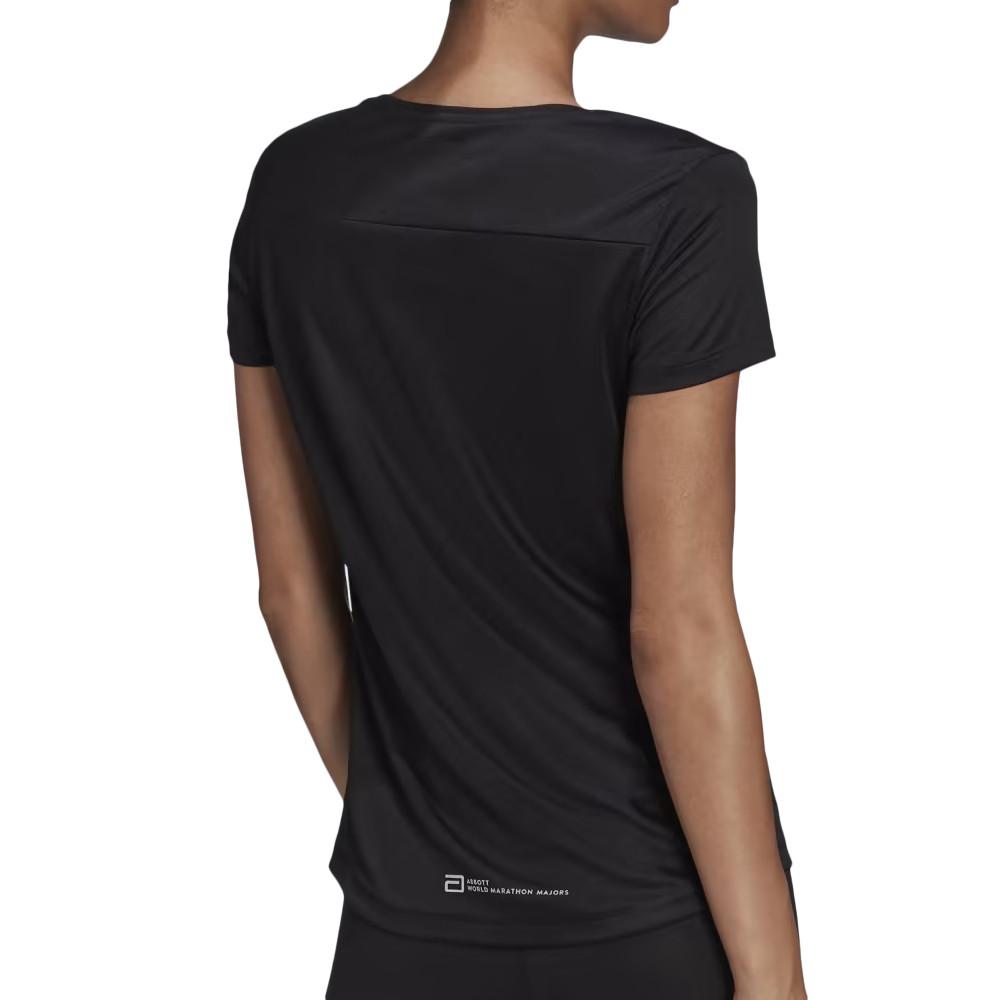 Adidas T-shirt De Running Noir Femme Adidas Finisher