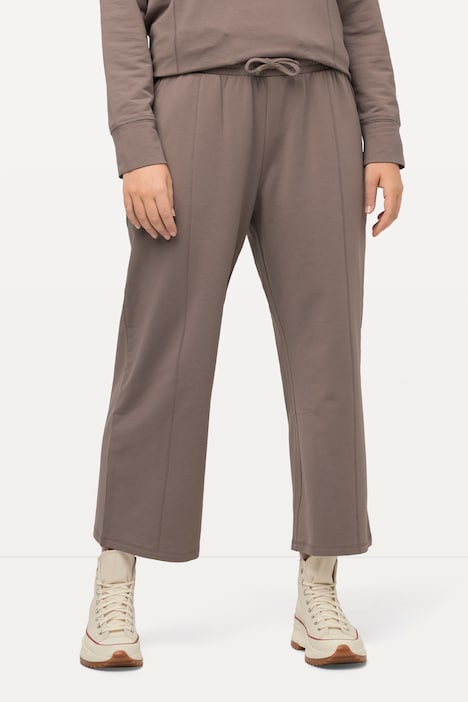 Culotte, weites Bein, Elastikbund, Biobaumwolle