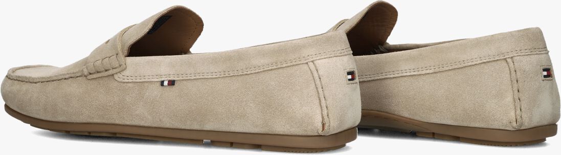TOMMY HILFIGER beige tommy hilfiger loafers casual hilfiger driver