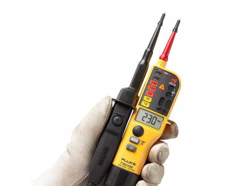 Fluke Spannungsprüfer T150 VDE max. 690V ac/dc Spannungs- und Durchgangsprüfer