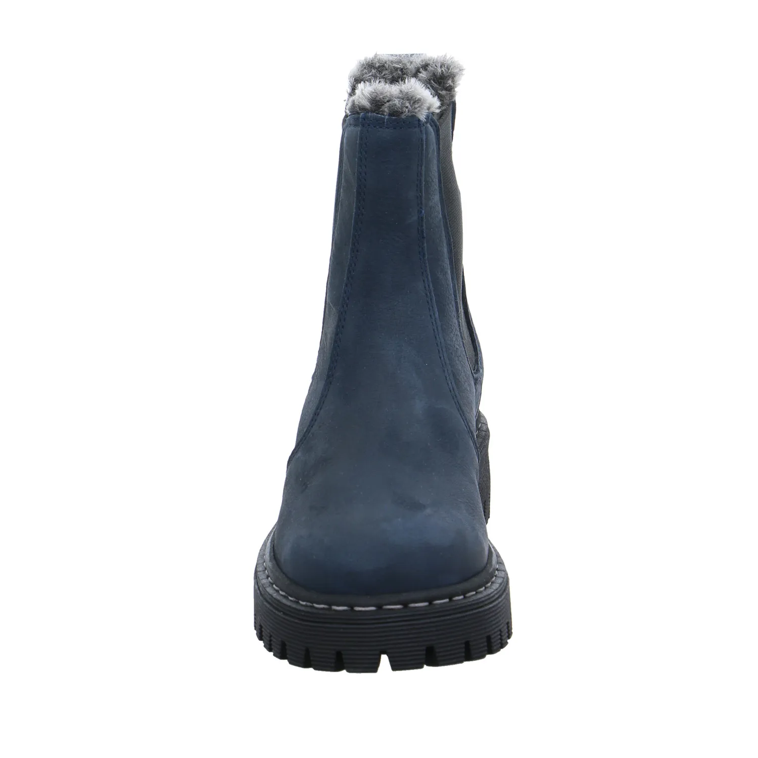 SCHUHENGEL Boot Blau Leder