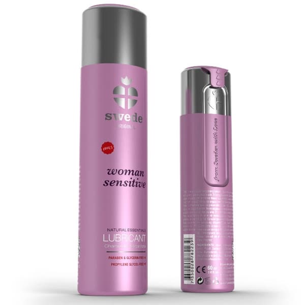 Svenske - Originalt smøremiddel Woman Sensitive 60 Ml