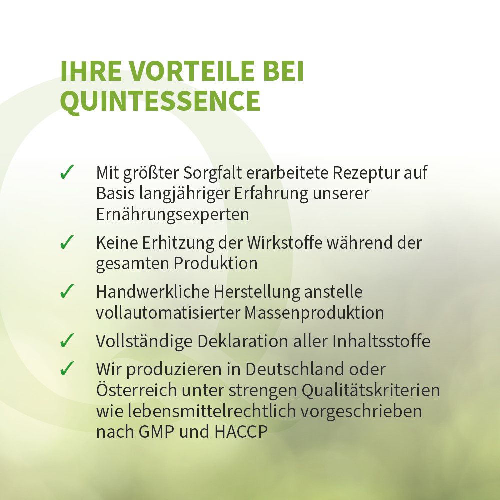 Agaricus - Agarikin Kapseln in Bioqualität von Quintessence