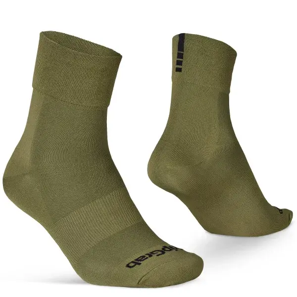 GripGrab Lightweight SL Summer Fietssokken Olijfgroen