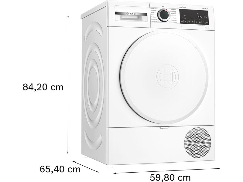 Bosch Wäschetrockner WQG233V0CH Rechts Wärmepumpen-Trockner