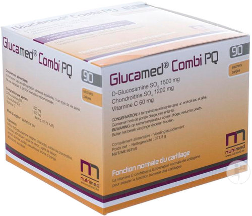 Glucamed Combi PQ Pour Les Articulations 90 Sachets