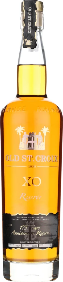 OLD ST. CROIX XO 175 YEARS ANNIVERSARY RUM 70CL