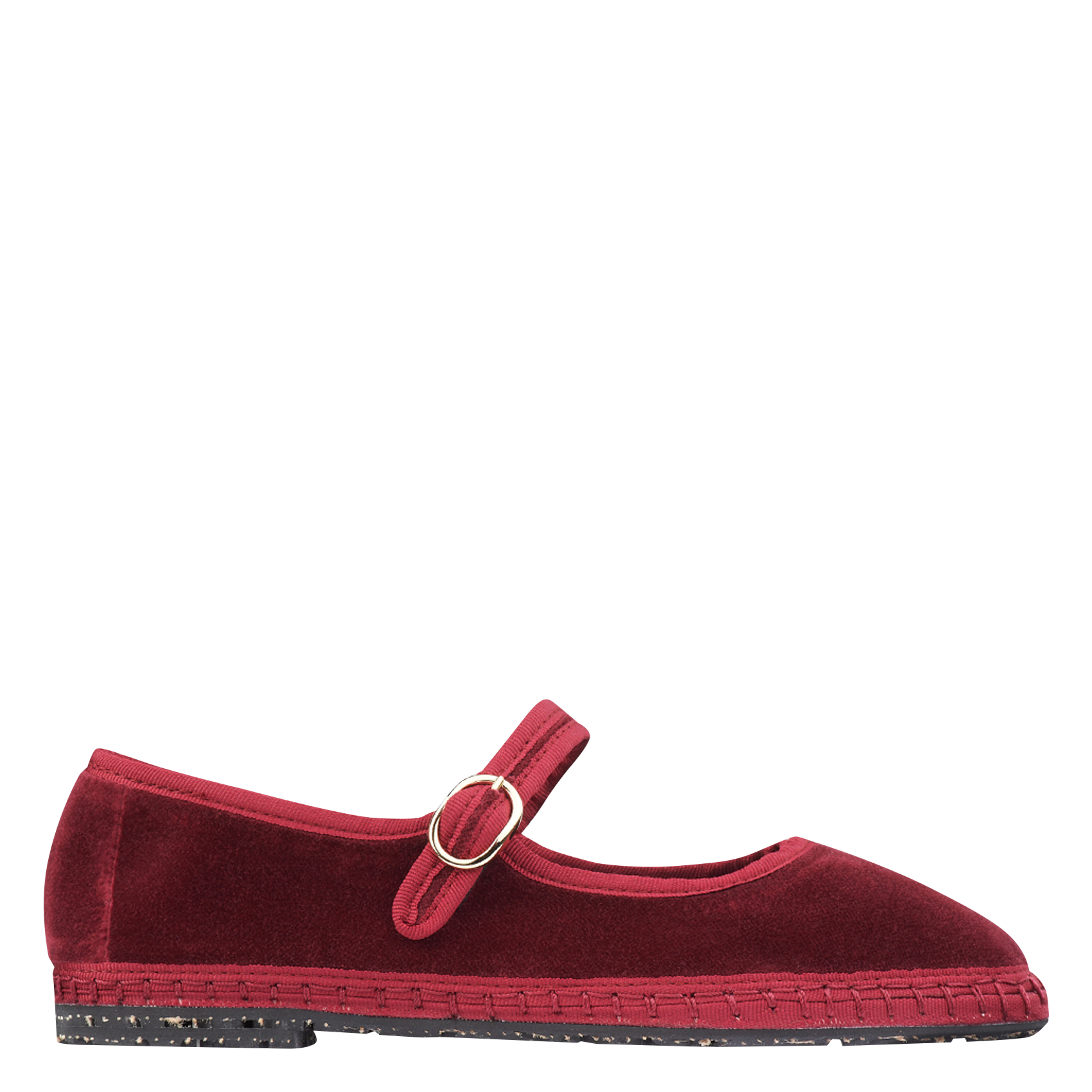 LUCRECIA - Espadrilles en velours | Rouge