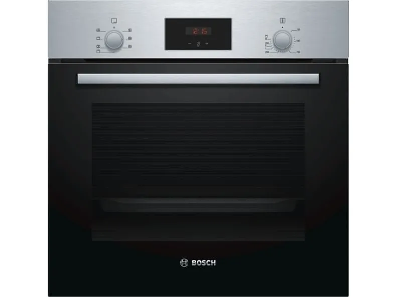 Bosch Serie | 2 HBF133BR0 - Ovn - til indbygning - niche - bredde: 56 cm - dybde: 55 cm - højde: 57.5 cm - med selv-rengøring - Klasse A - rustfrit stål