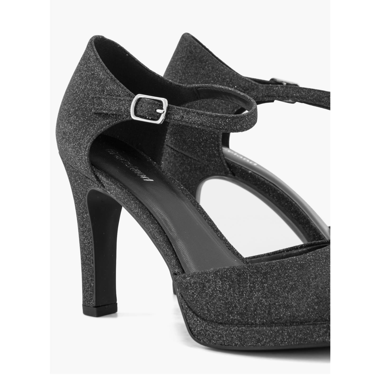 Graceland pumps met glitters zwart