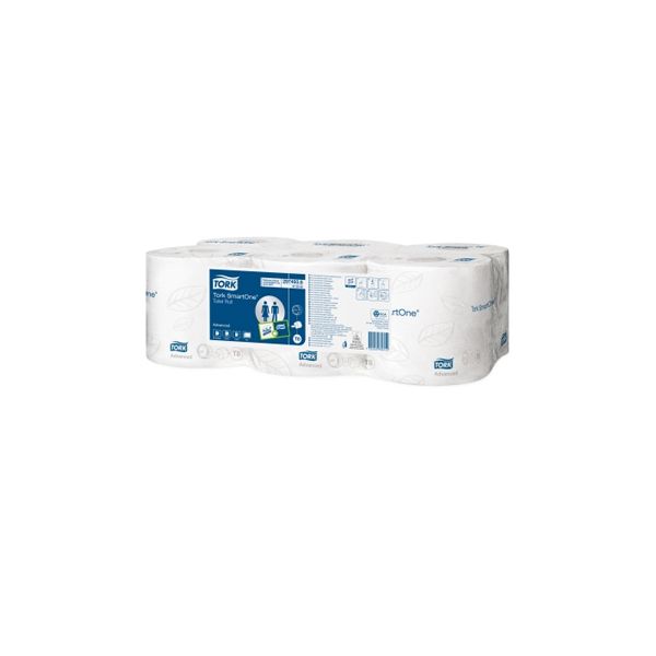 Tork Papel Higienico (Jumbo) 111,6mts 2FlsTORK T9 SmartOne -12un - 650472193