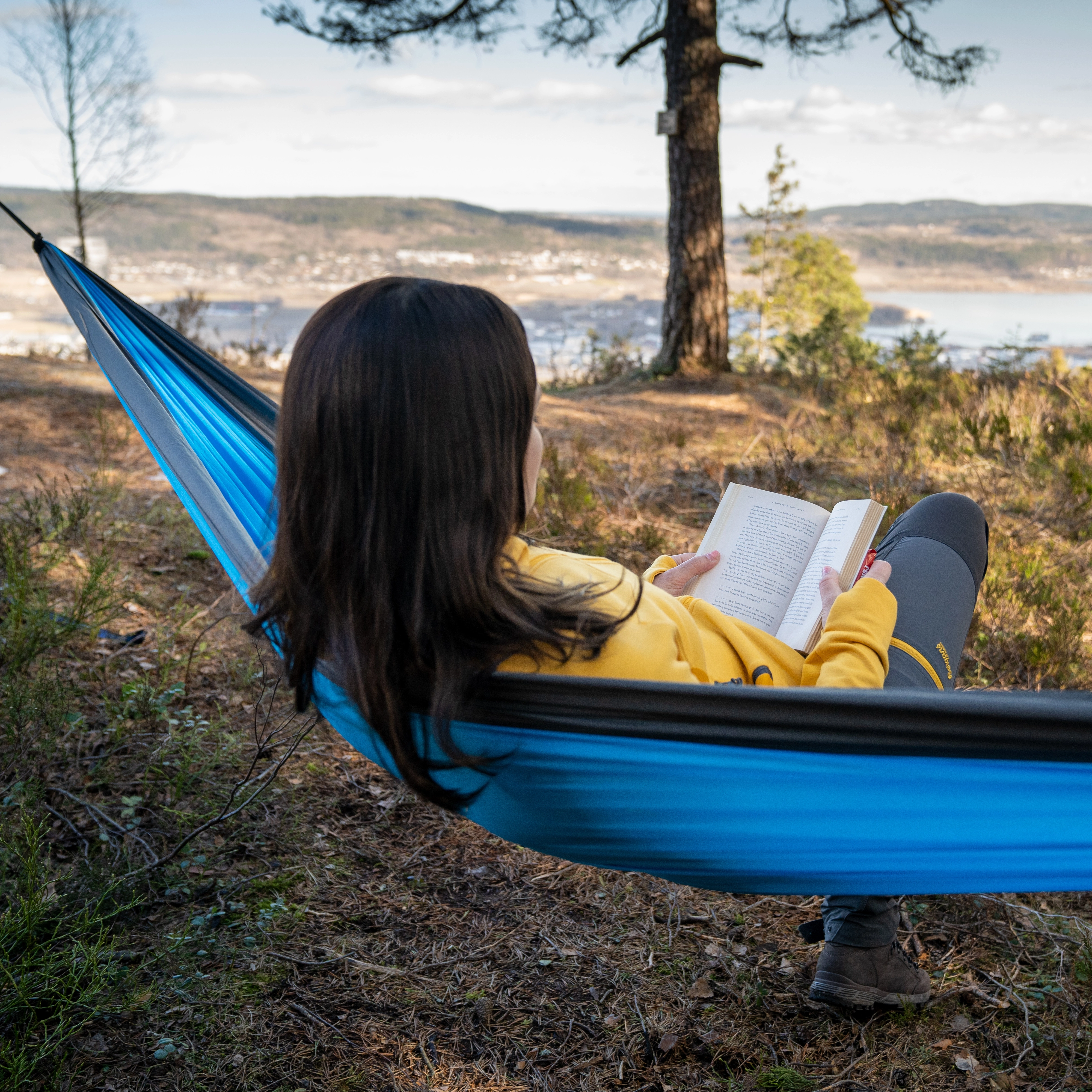 Single Hammock Blue