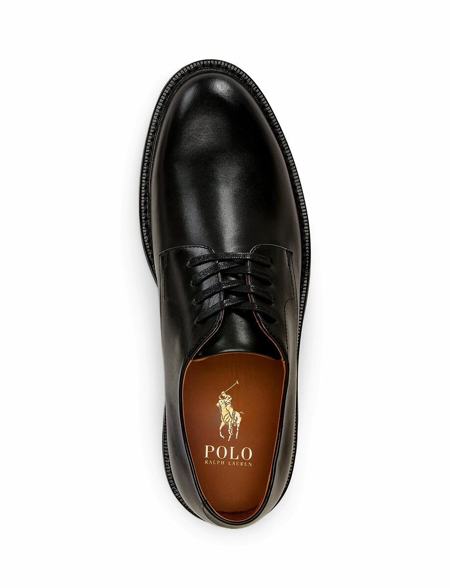POLO RALPH LAUREN<br>Sapatos Derby de couro