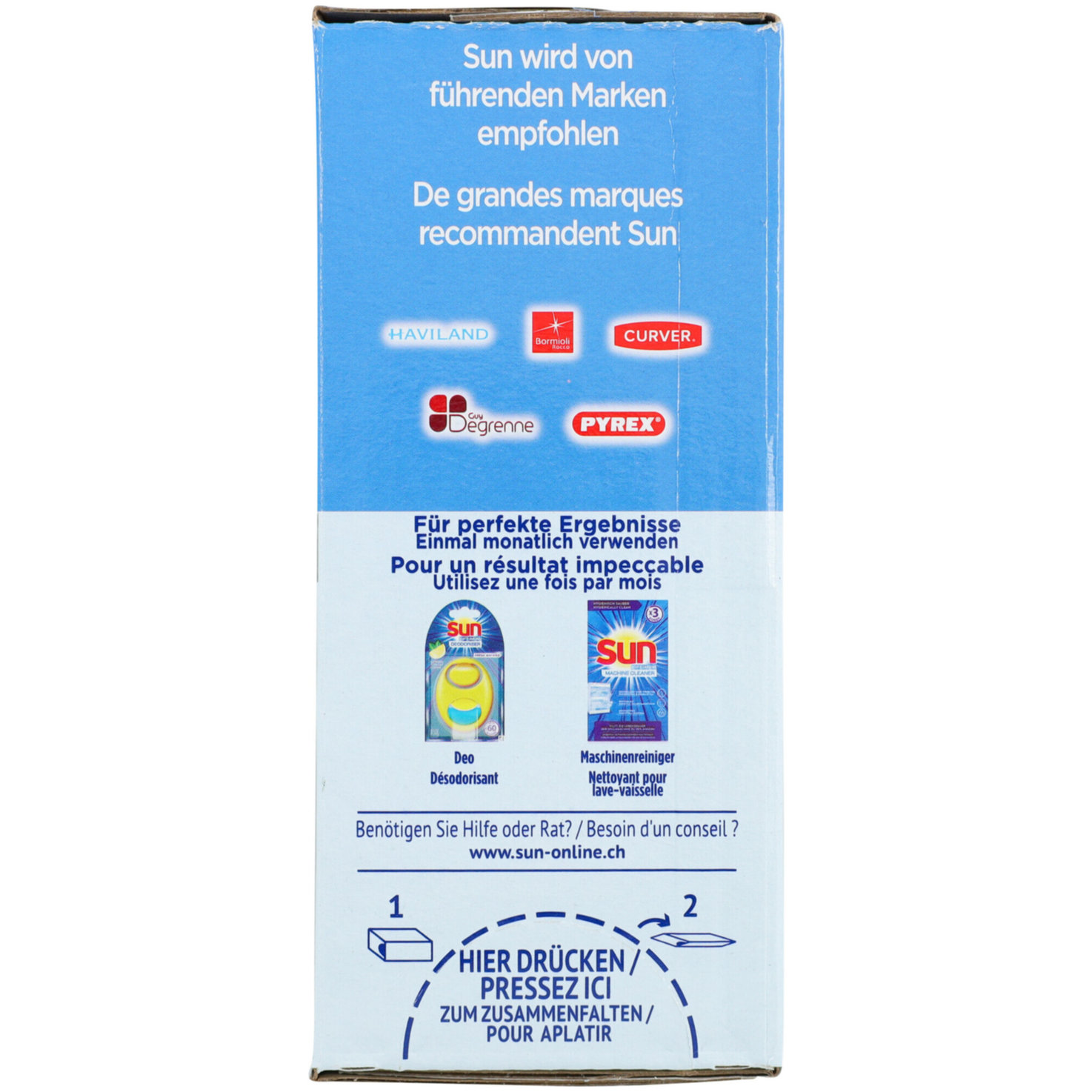 Sun All-in-1 Active Clean Geschirrspül-Tabs
