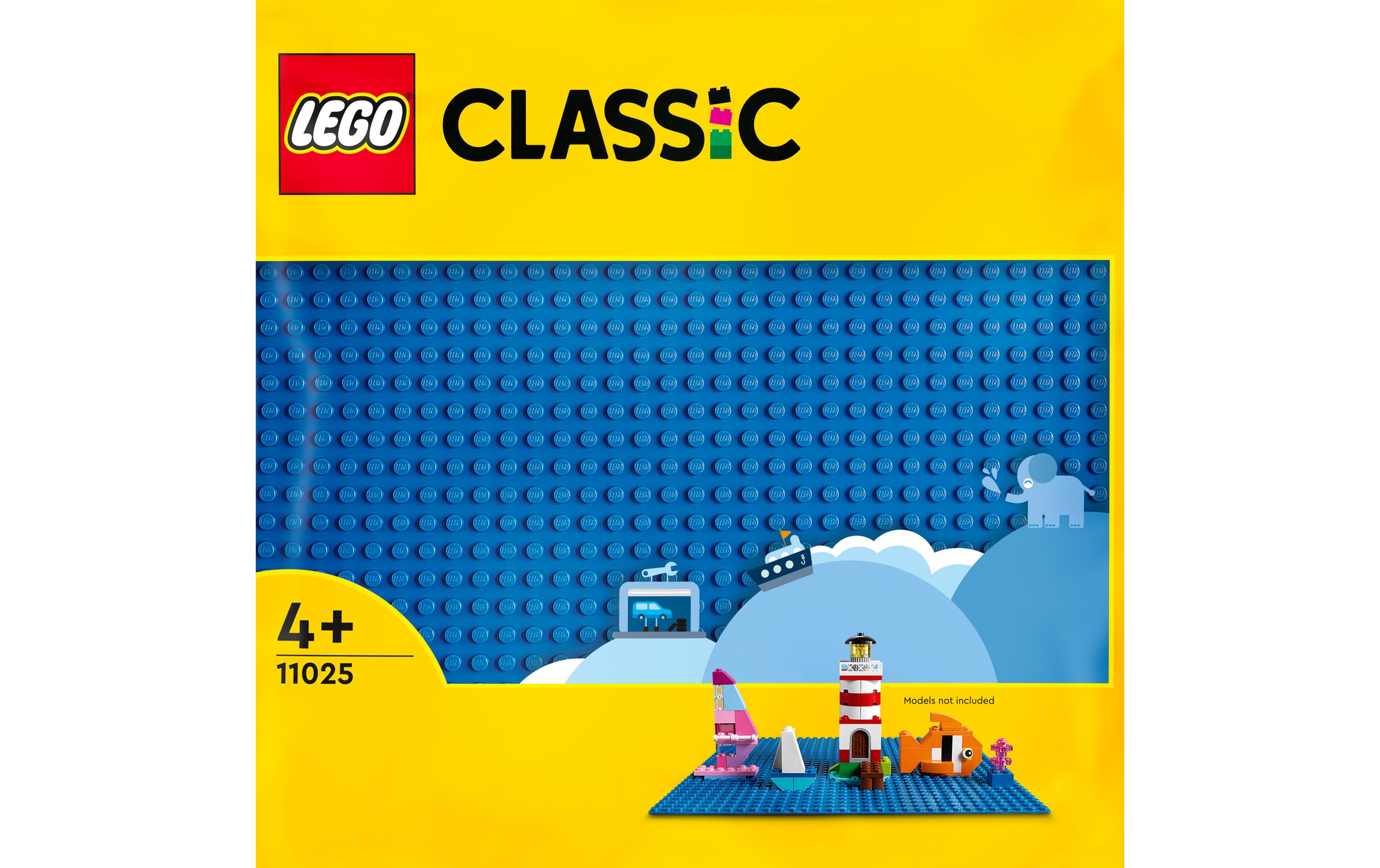 Classic Blaue Bauplatte 11025Fundament für unzählige kreative Modelle!