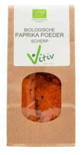 Vitiv Paprikapoeder Scherp Bio 50GR
