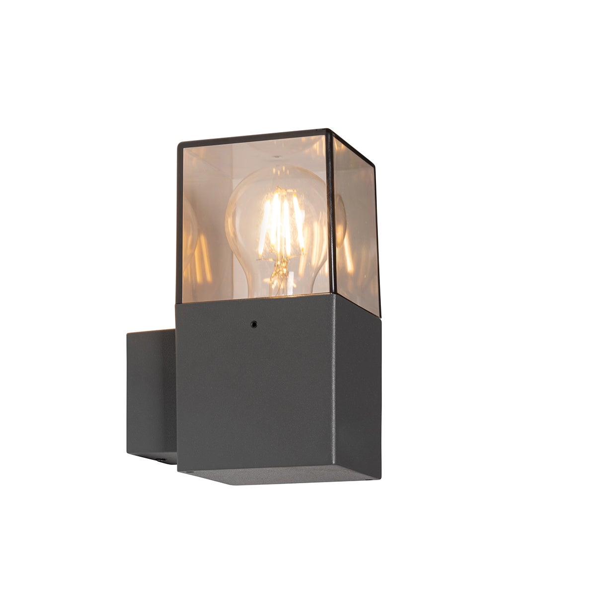 Moderne buitenwandlamp, donkergrijs, IP44 - Denemarken