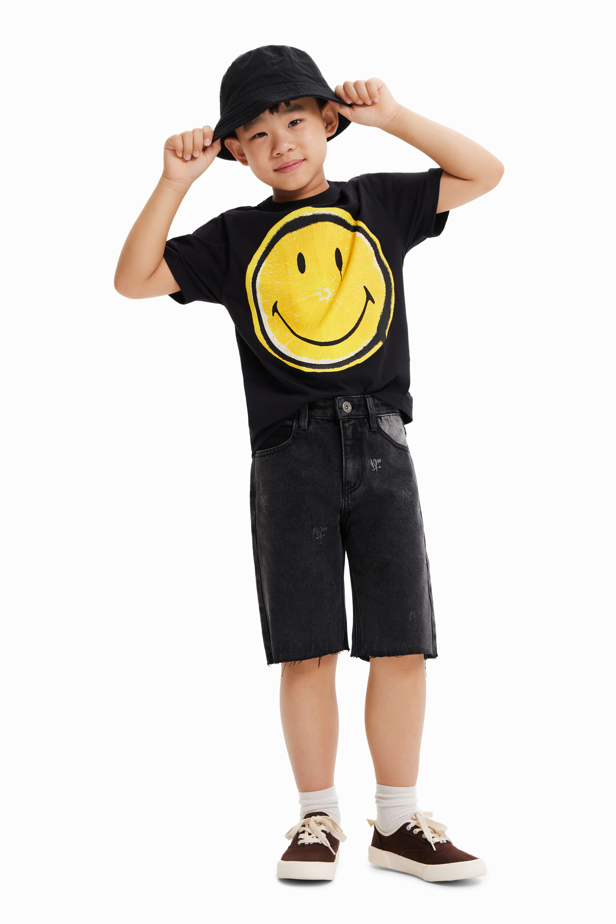 T-shirt manches courtes Smiley