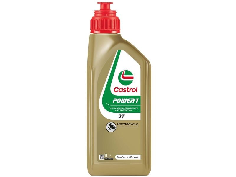 Castrol Motorenöl Power1 2T, 1 l Motorenöl für 2-Takt-Motoren