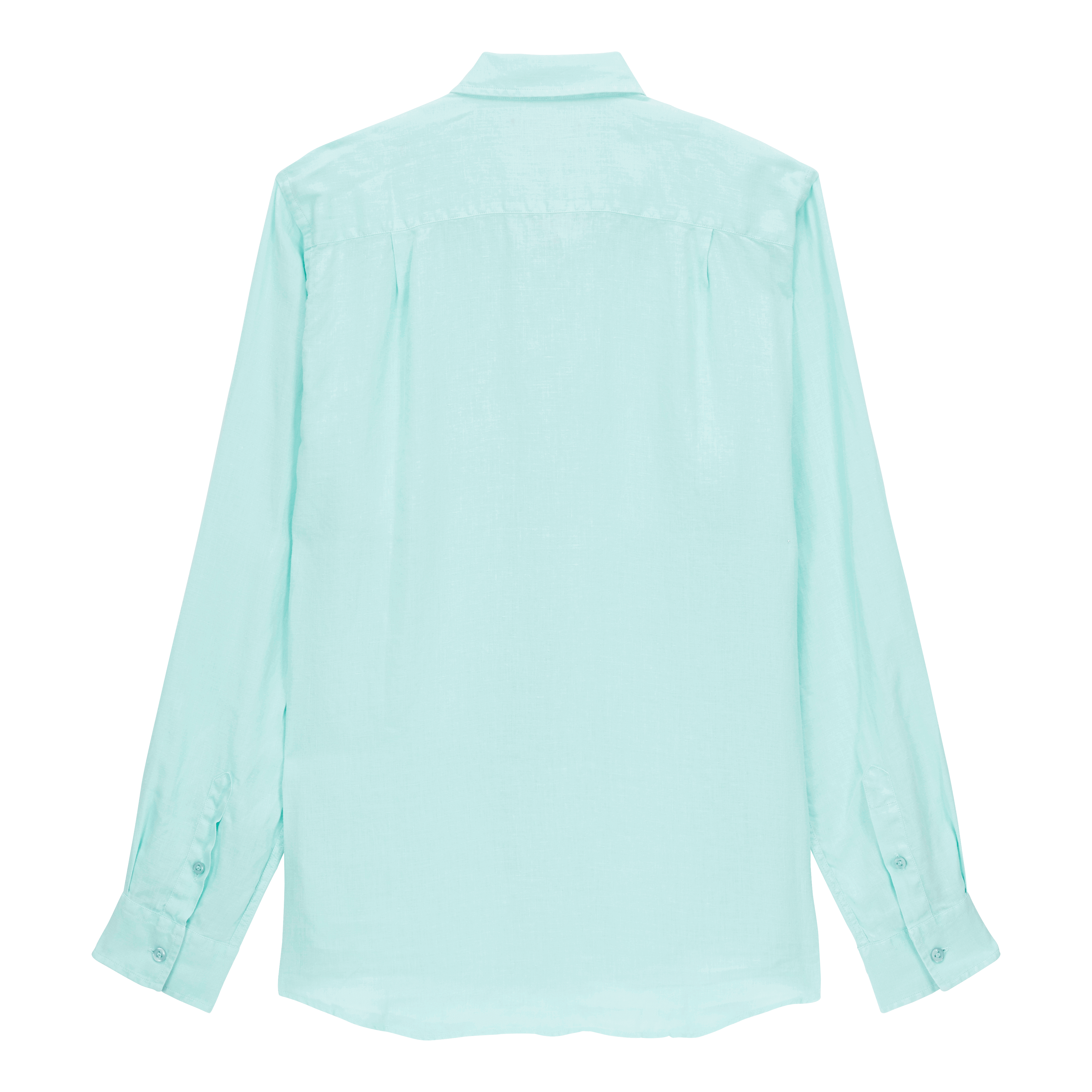Chemise en lin homme unie