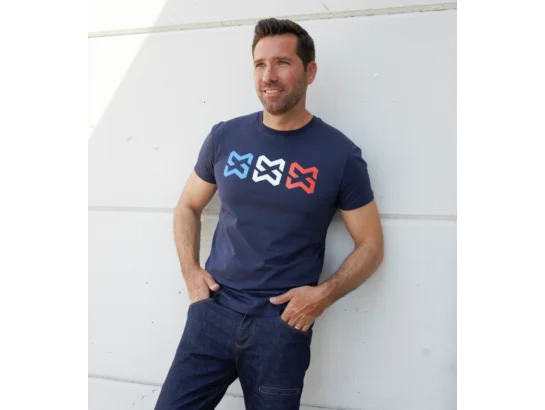 Tee-shirt de travail Made in France Würth MODYF marine