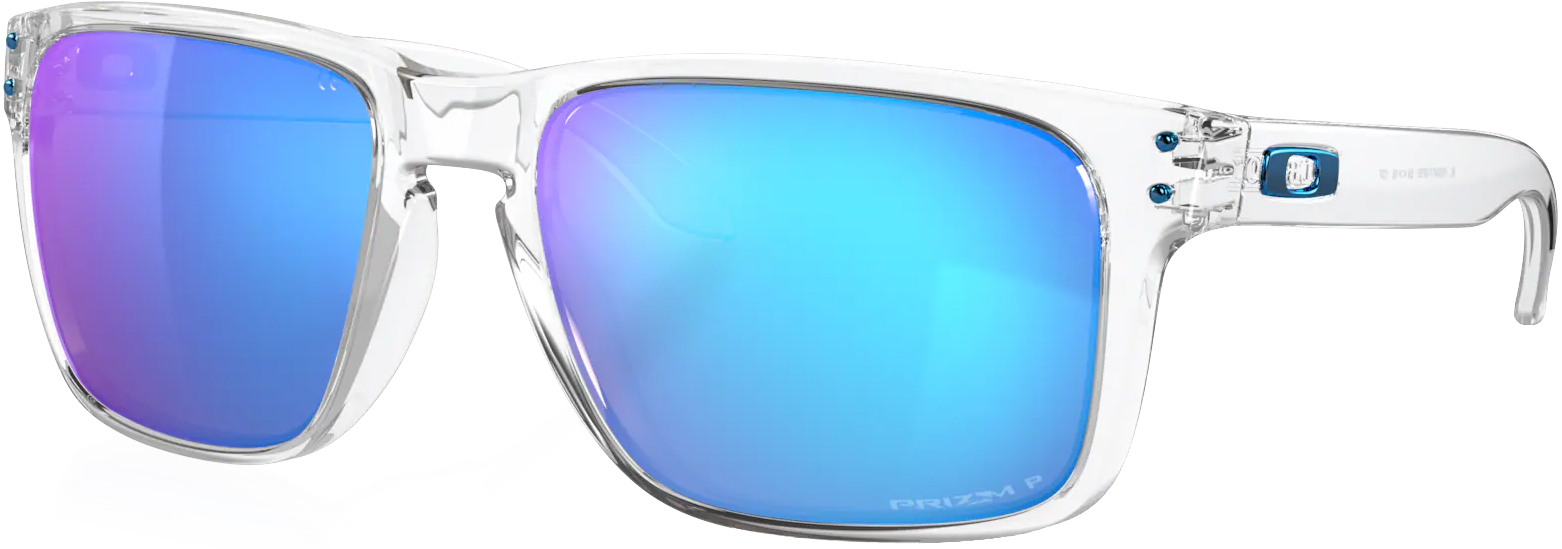 Holbrook XL 0759/Polished Clear w/Prizm Sapphire Polarized