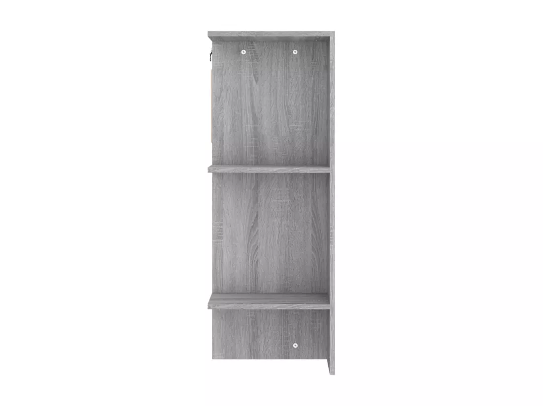 Armoires de couloir 2 pcs sonoma gris Bois d'ingénierie
