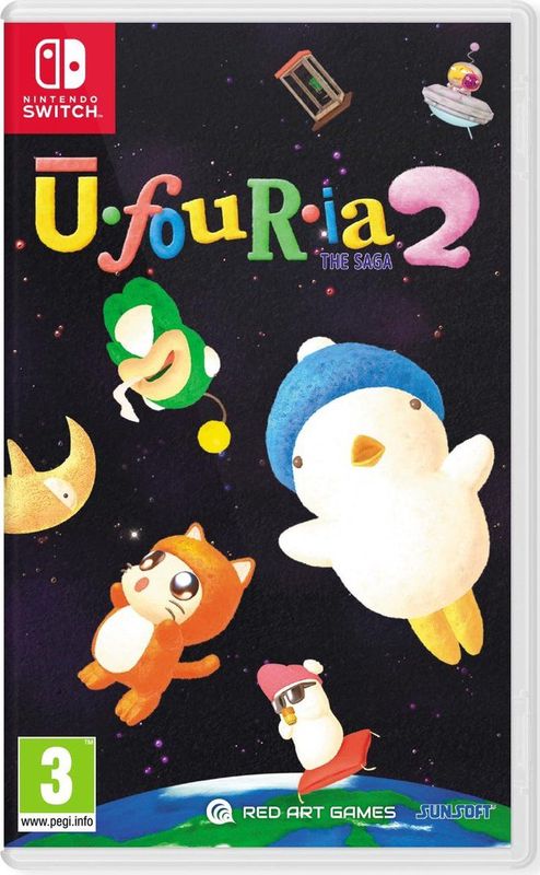 Ufouria - The Saga 2 - Nintendo Switch Game - Unieke Wereld - Op Verkenning