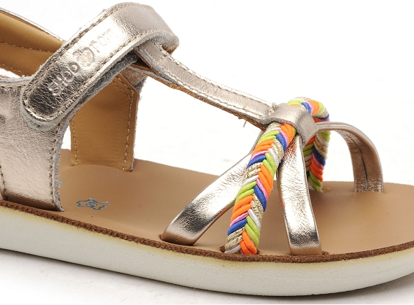Shoo pom nu pieds enfant goa salome bronze