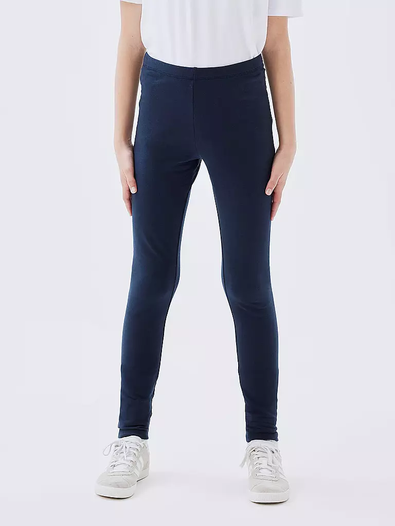 NAME IT Mädchen Leggings NKFDAVINA dunkelblau