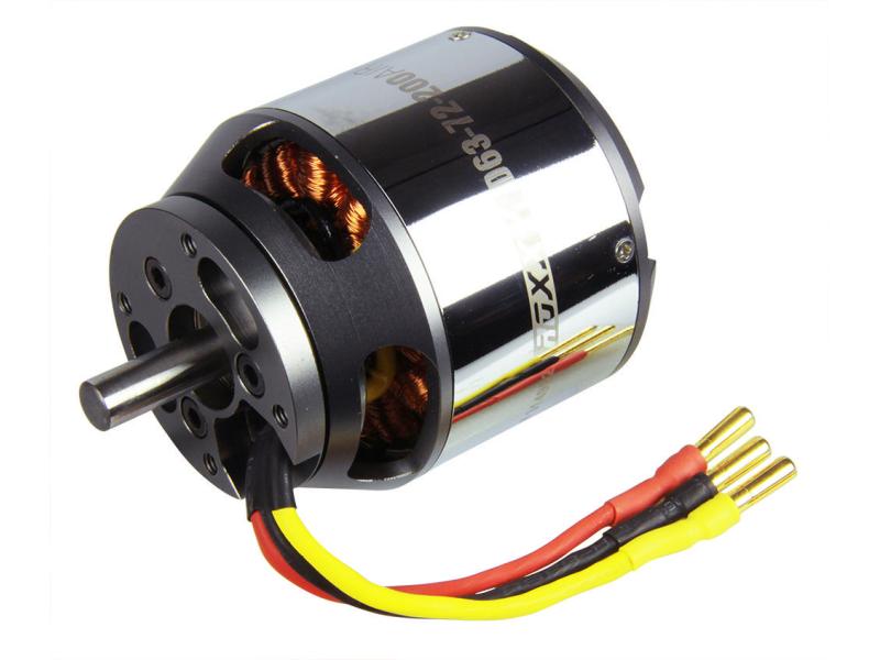 ROXXY Brushless Motor BL Outrunner D63-72-200 KV Air Brushless Aussenläufer Motor für Flugmodelle