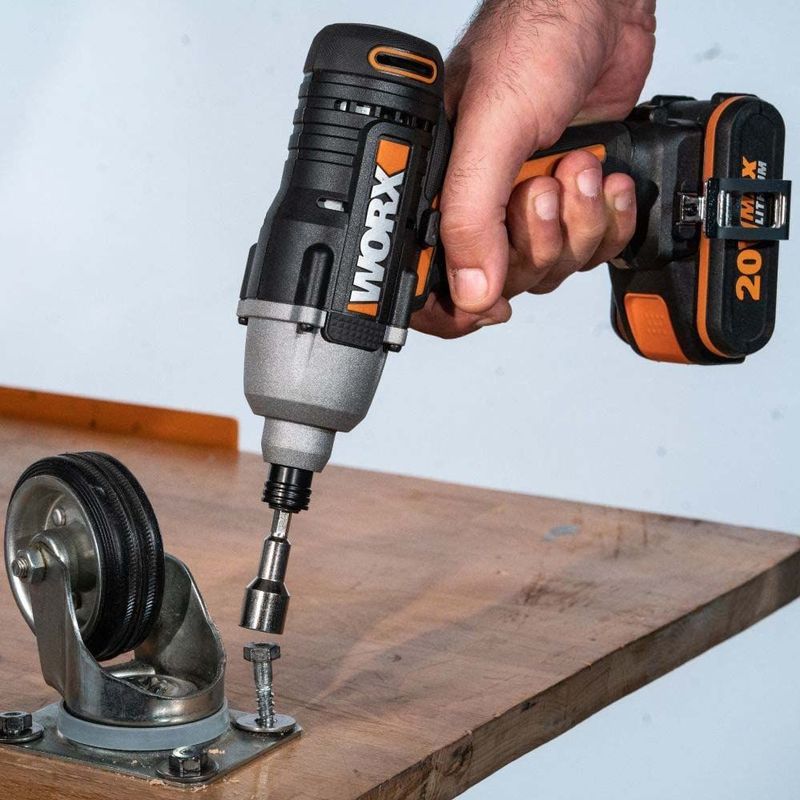 WORX WX291.9 Slagmoersleutel 20 V S/Ba - Zwart