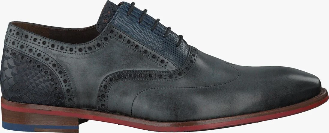 FLORIS VAN BOMMEL grijze floris van bommel nette schoenen sfm-30229