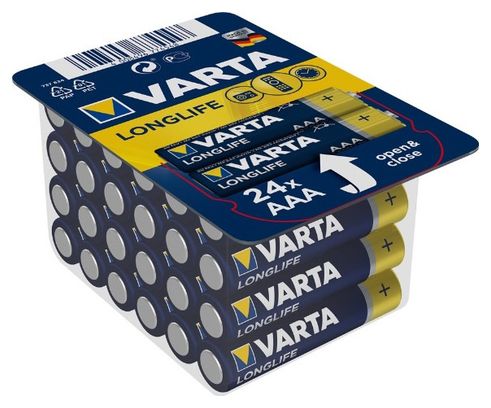 24x piles AAA / LR03 VARTA