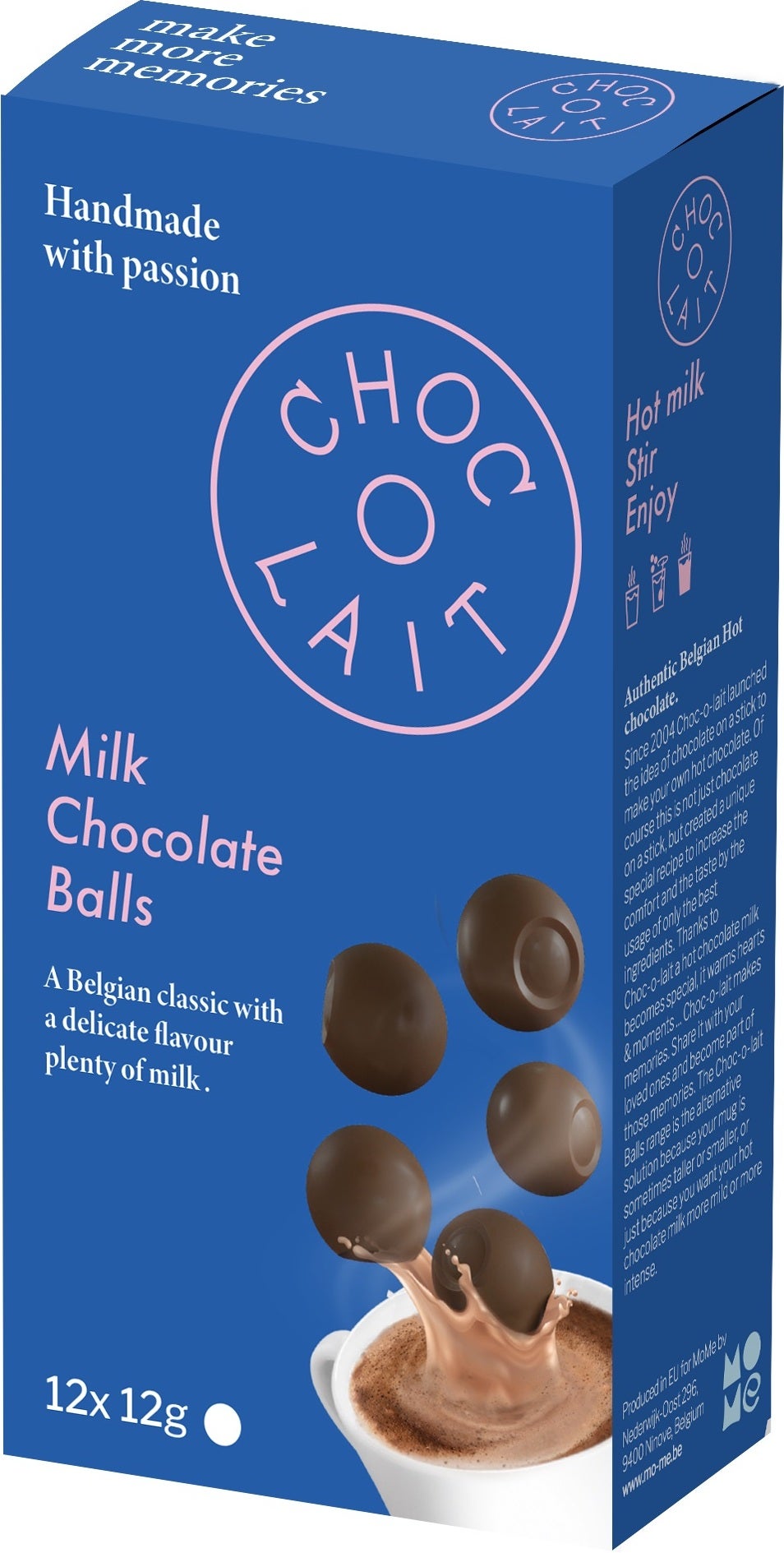 Choc-o-lait chocoballen melk 12 x 12 gr
