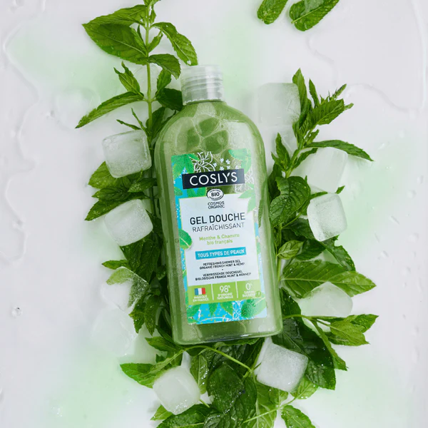Coslys Gel Douche Rafraîchissant Menthe-Chanvre 250 ML