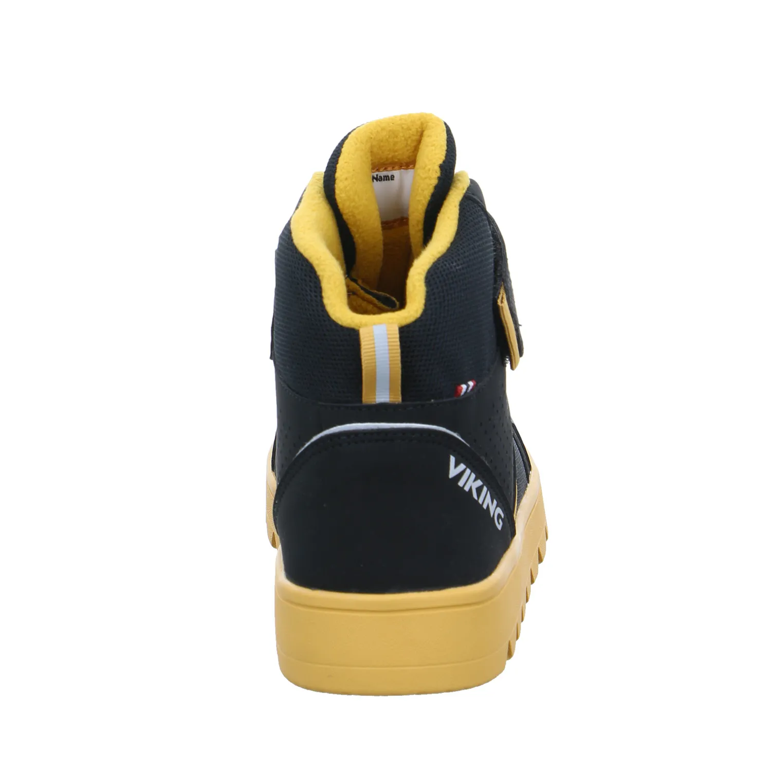 VIKING Jungen-Winter-Bottine Schwarz Textil  Sneaker high