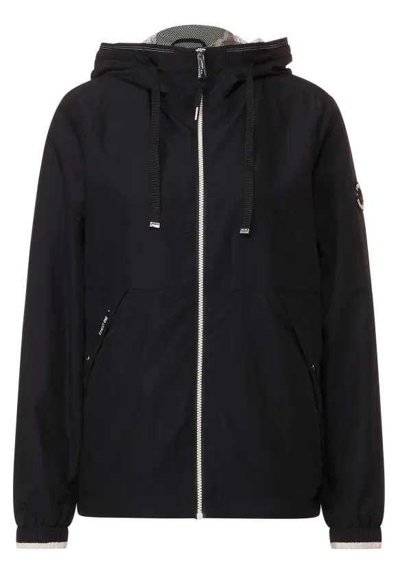 Moderner Windbreaker - Black
