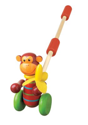 Monkey Push Along