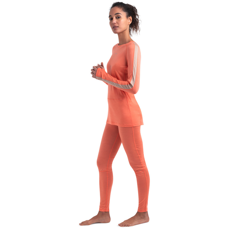Icebreaker Damen 125 ZoneKnit Crew Longsleeve