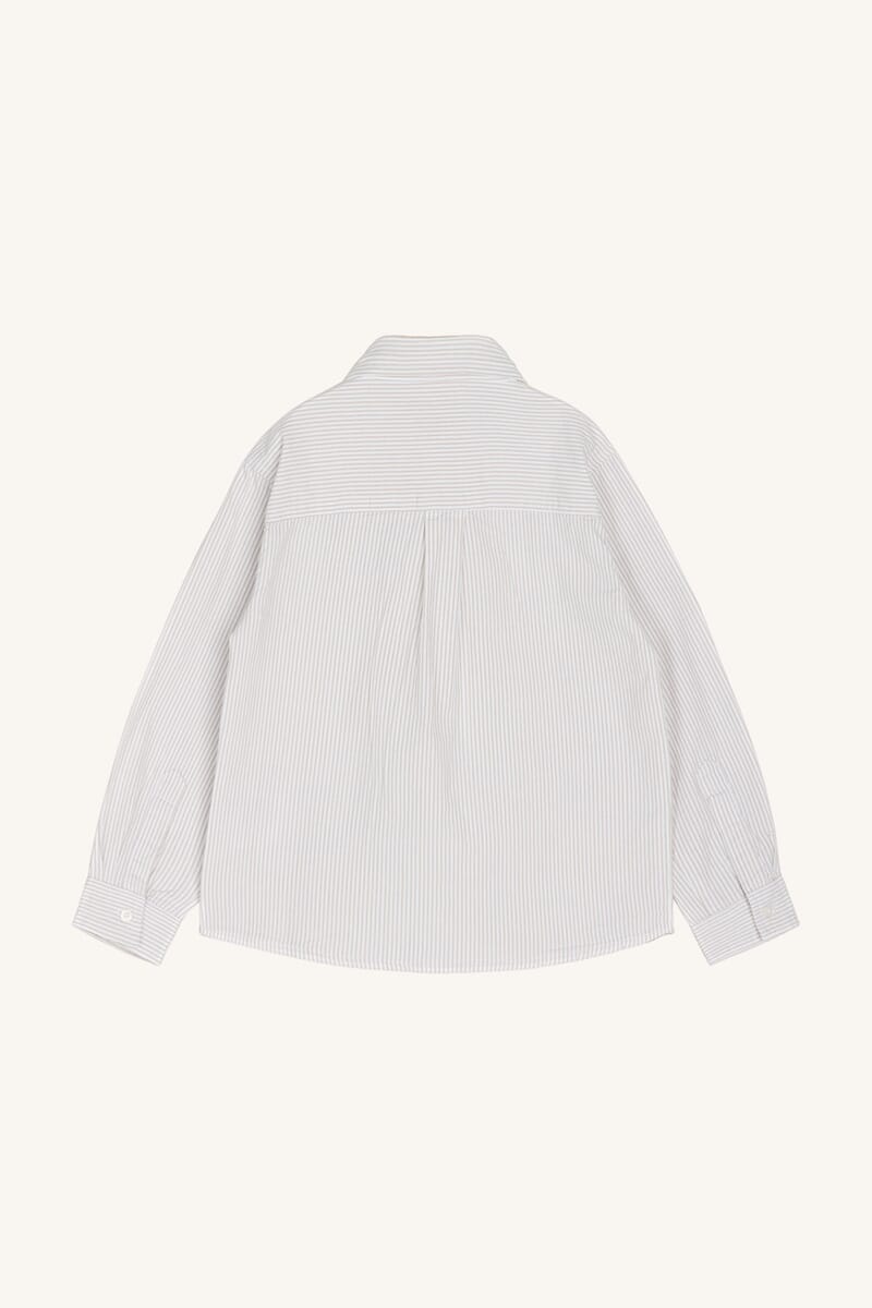 Ruben Shirt Stripe cement - Hust & Claire - Rumpetroll