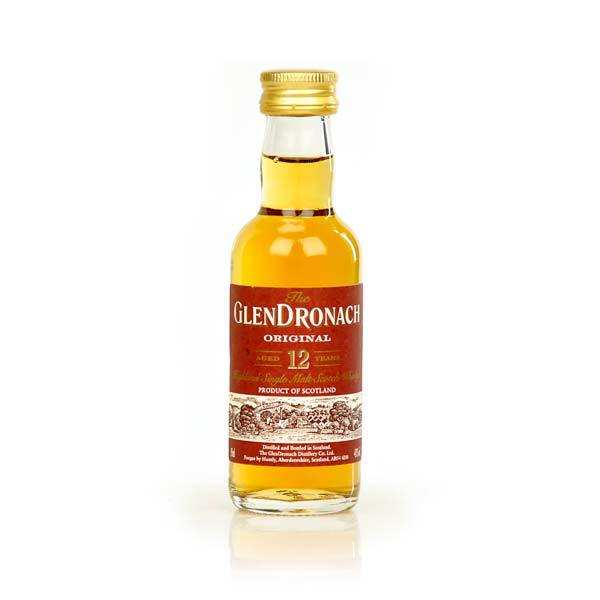 Whisky Glendronach 12 ans original- Mignonnette - 43%