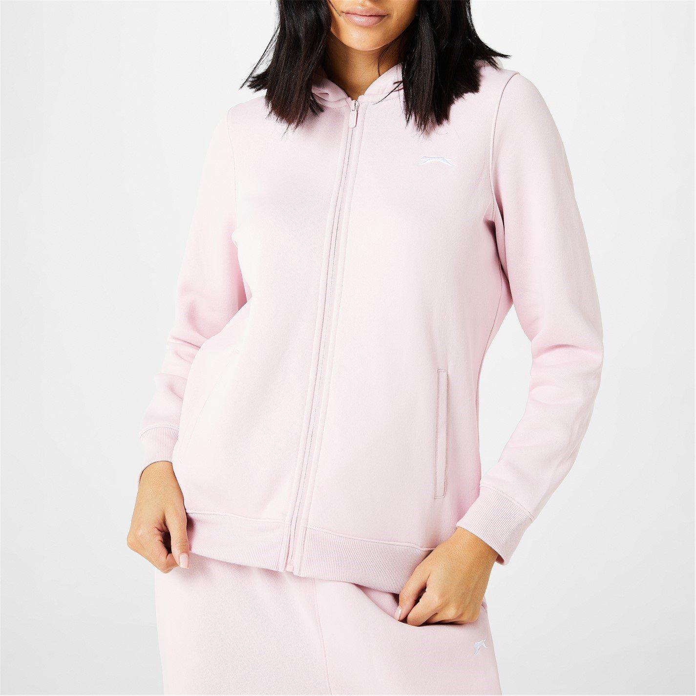 Slazenger Fitted Full Zip Hoodie Womens